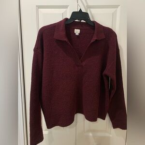 A New Day polo style Sweater size Medium